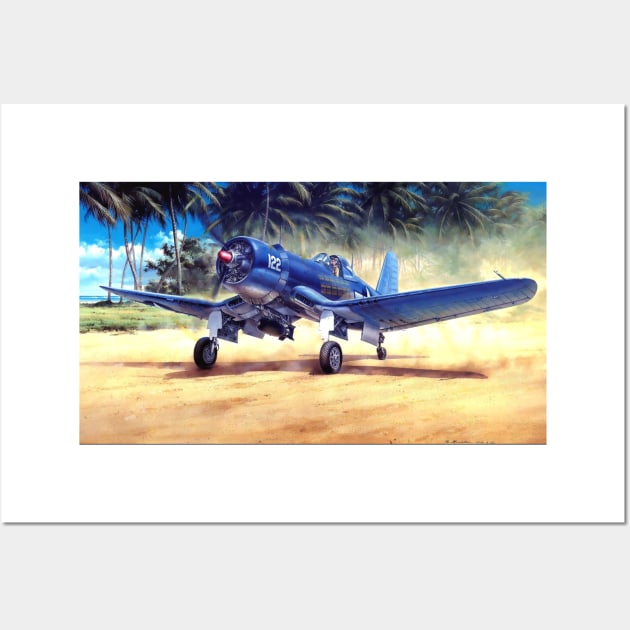 Vought F4U Corsair Wall Art by Aircraft.Lover